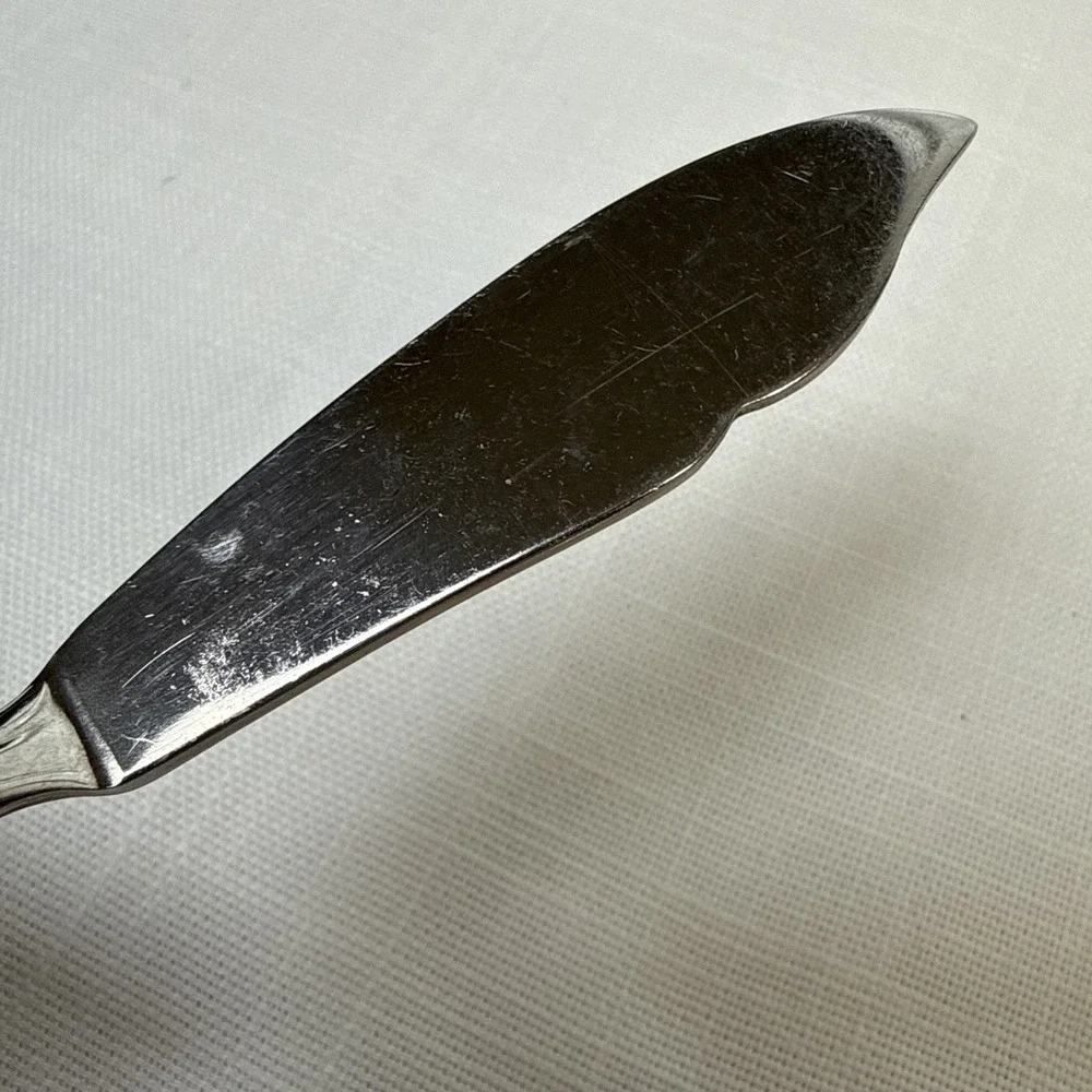 Oneida Community Plantation Knives Butter +‎ Spreader Stainless Flatware X4